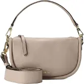 Abro Willow Olkalaukku Nahka 21 cm Beige
