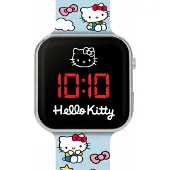 Peers Hardy HELLO KITTY Digitaalinen rannekello silikonirannekkeella