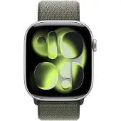 Apple Watch 46 mm -Sport Loop ‑ranneke, Metsänvihreä