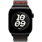 Apple Watch 42 mm Midnight Black Nike Sport Loop ranneke