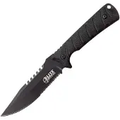 Master cutlery Elite Tactical Bowie Serrated Black - Fixed Blade Knife