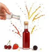 Futura Lasillinen 100 ml "futura" pullo korkilla