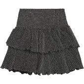 ONLY Kogqueen Glitter Layered Skirt Bf Jrs - Black - 140