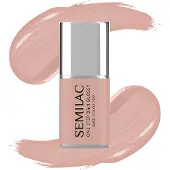 Semilac UV Gel Polish One Step 3in1 Glossy S450 Light Peach