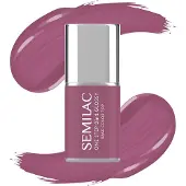 Semilac UV Gel Polish One Step 3in1 Glossy S205 Purple Beige
