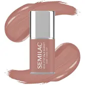 Semilac UV Gel Polish One Step 3in1 Glossy S235 Peach Beige