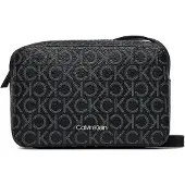 Calvin Klein Olkalaukku musta / hopea / valkoinen