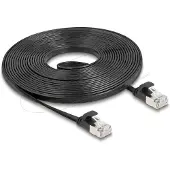 DeLOCK 81167, 5 m, Cat6a, U/FTP (STP), RJ-45, RJ-45, Musta