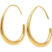 Timi Of Sweden Vilhelmina Adjustable Hoop Earrings Stainless Stee