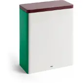 HAY Tin Container säilytyspurkki x-large Off white-burgundy-green