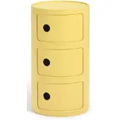 Kartell Componibili Bio säilytyskaluste, keltainen