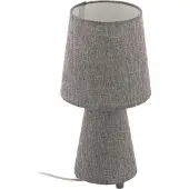 Eglo 97122 - Pöytävalaisin CARPARA 2xE14/5,5W/230V