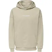 Only & Sons Collegepaita 'LES CLASSIQUES' beige / valkoinen