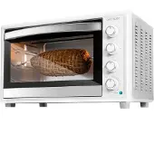 Cecotec Pöytäkonvektionuuri 46 Litran Bake&amp;Toast 4600 Valkoinen Gyro: 2000 W Sisäinen Valo 12 Toimintoa