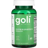 Goli Nutrition SuperGreens 60 Karkkirakeita