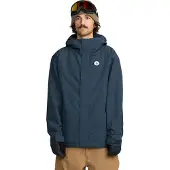 Volcom Men's Buckthreeeighty Jacket Deep Blue Laskettelutakit vuorettomat M