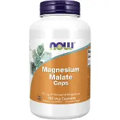 Now Magnesiumimalaatti kapselit, , 180 kasvis kapsulia