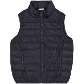 Lindex Padded Vest - Navy - 128
