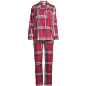 Damella of Sweden Flannel Pyjamas Molly - Red - L