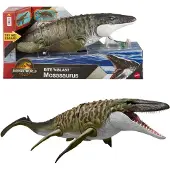 Jurassic World Rebirth Bite N Blast Mosasaurus Action Figure And Mini Dilophosaurus, Dinosaur Toy - Multi/patterned - ONE SIZE