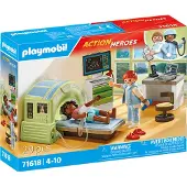 Playmobil Action Heroes MRI-Skanneri Potilaan Kanssa Leikkisetti