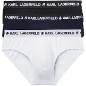 Karl Lagerfeld Alushousut tummansininen / musta / valkoinen