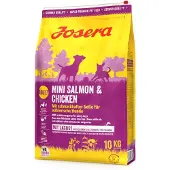 Josera Mini Salmon and Chicken kuivaruoka pienten rotujen koirille, 10 kg