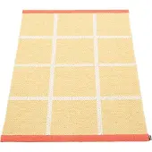 Pappelina Kudottu Matto Criss Pop Pale Yellow