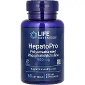 Life Extension HepatoPro monityydyttymätön fosfatidyylikoliini, 900mg - 60 kapselia