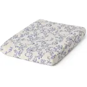 Garbo&Friends Muslin Changing Mat Cover, 50X70X15 Cm, Bluebell - Multi/patterned - 50X70X15CM
