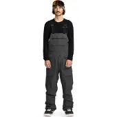 Volcom Men's Roan Bib Overall Dark Grey Hiihto- & lasketteluhousut S
