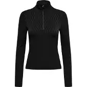 Only Play Onpfrida Hn Hz Ls Short Top - Black - XS