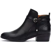 Pikolinos for woman. W1U-8901C1 Daroca Leather Ankle Boots black (36), 3 to 5 cm, Zip, Casual, Classic