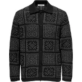 Only & Sons Onsbark Rlx Ls Shirt Knit - Black - S