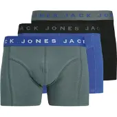 Jack & Jones Bokserishortsit 'JACBENNETT' sininen / harmaa / musta