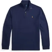 Ralph Lauren 40/1 Dbl Knit Jacq-Knt-Pullover - Navy - XXL