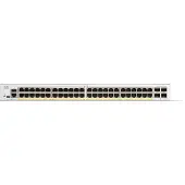 Cisco Catalyst 1200-48P-4G - Hallinnoitava kytkin, Valkoinen