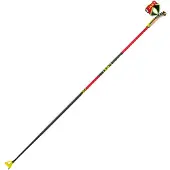 LEKI PRC 750 Bright Red-Neonyellow Maastohiihtosauvat Bright Red/Neon Yellow 160 cm