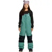 Volcom Barkley Ins Kids Bib Housut spruce green Koko M