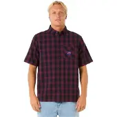 Rip Curl Raw Energy Plaid Lyhythihainen Paita