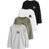 Next Paita meleerattu harmaa / khaki / musta / valkoinen