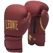 Leone1947 Black&gold Keinonahkaiset Nyrkkeilyhanskat