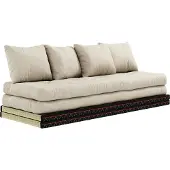 Karup Chico-futonsohva beige l 200 cm