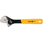 VOREL säädettävä jakoavain 250mm kumikahvalla
