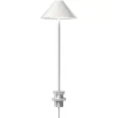 Louis Poulsen Pöytävalaisin , Keglen, himmennettävä, Valkoinen, Olohuone, Metalli, Design