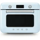 Smeg - Erillinen yhdistelmäuuni COF01 Pastellinsininen