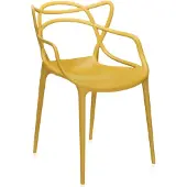 Kartell Masters tuoli, sinapinkeltainen
