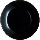 Luminarc Zelie ruokalautassarja 6 hengelle, 25 cm, musta,
