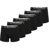 U.S. POLO ASSN. Bokserishortsit 'UMMagne' musta / valkoinen