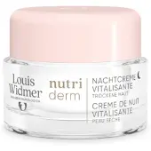 Louis Widmer Nutriderm Night Cream Vitalisante Hajusteeton yövoide 50 ml